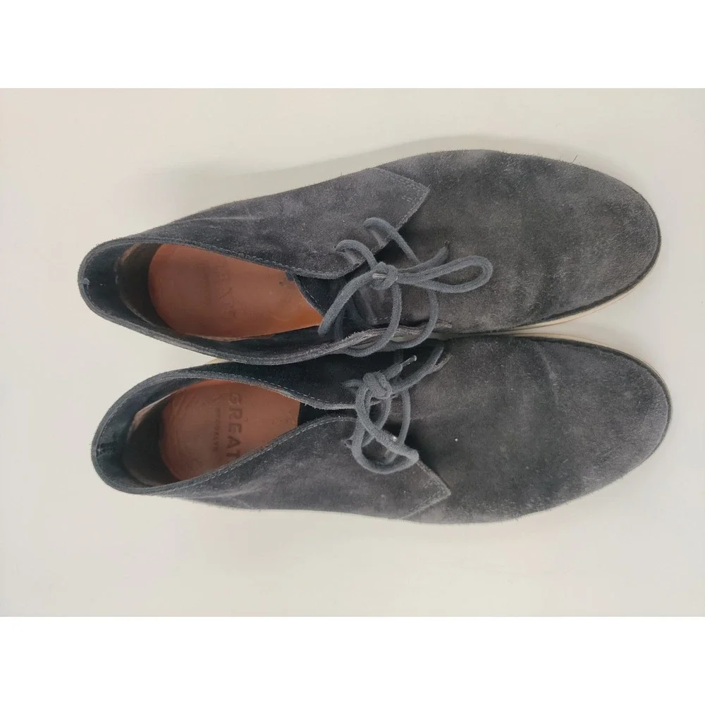 Mens Greats Chukka Boots Sz 13 Navy Suede Leather Lace Up Casual‎ Ankle Boots